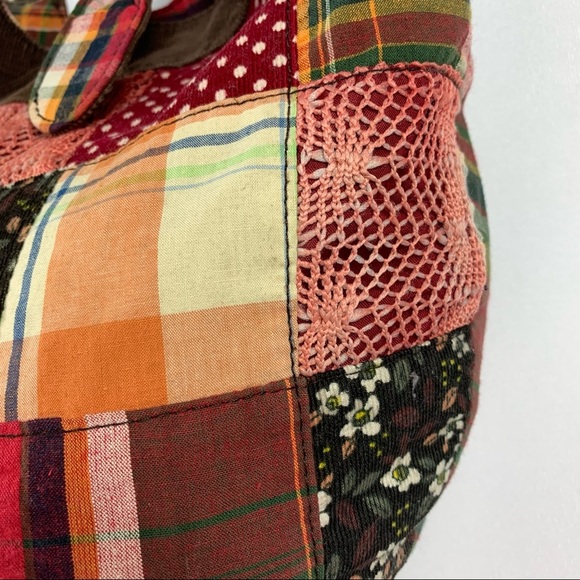 Patchwork Y2K Bucket Quilted Purse Bag - Picture 3 of 7